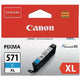 Cartouche d'encre cyan Canon CLI-571XL