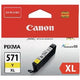 Cartouche d'encre jaune Canon CLI-571XL