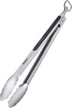 Pince à grill Westmark + pince de service avec décapsuleur, avec extrémités en acier inoxydable et poignées en caoutchouc, longueur : 35 cm, plastique inox, mélange spécial classique, argent noir, 1625227ö