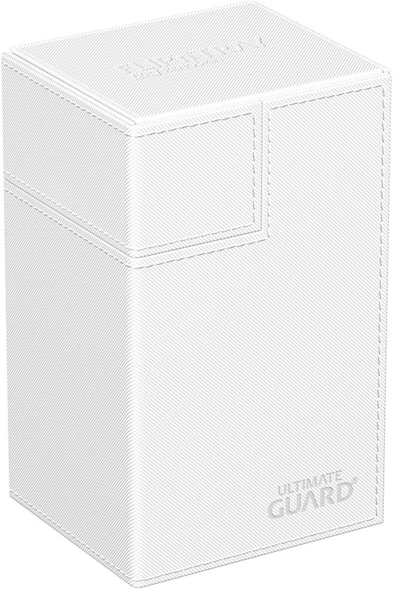 Ultimate guard flip'n'tray 80+ xenoskin - boîtes à cartes blanches