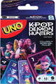 Mattel games uno kpop chasseurs de démons - jeu de cartes