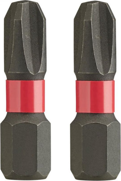Embouts de tournevis Milwaukee Shockwave Impact Duty™ Shockwave Pz3 x 25 mm - 2 pces - 4932430868