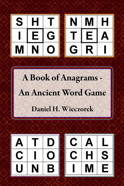 Livres d'anagrammes - un jeu de mots ancien 1 - un livre d'anagrammes - un jeu de mots ancien