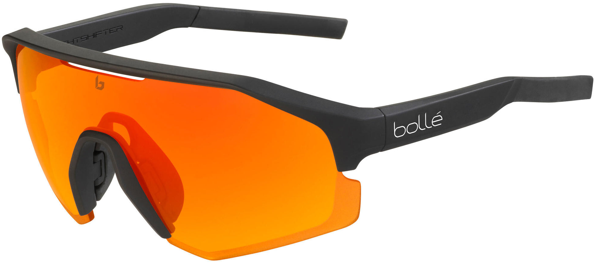 Bollé Loisses LightShift. Bl. Lentille rouge brun mate