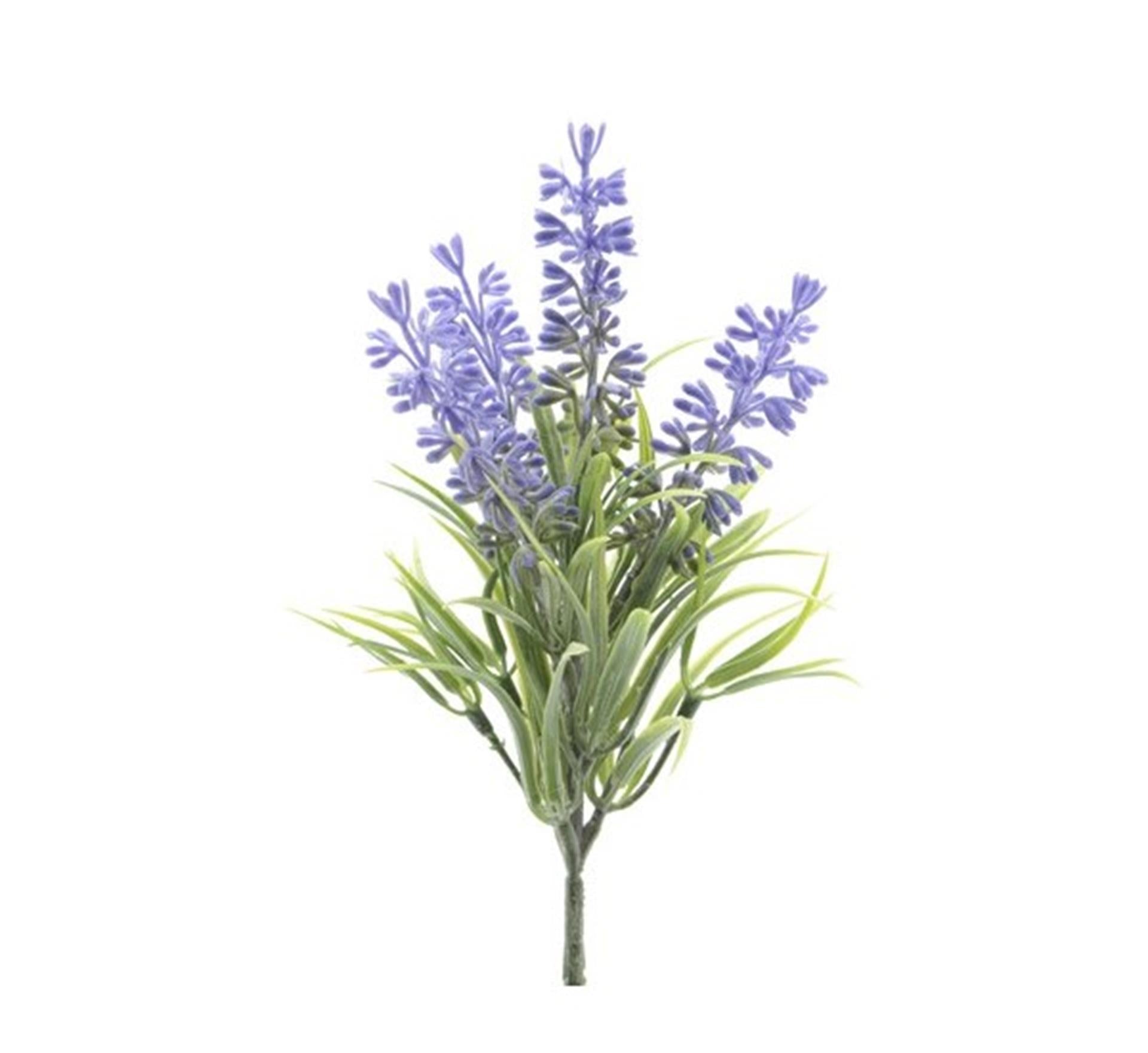 Decoris bouquet de lavande violet 25cm