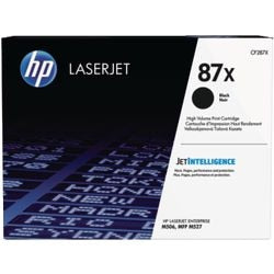 Cartouche de toner hp 87x noir