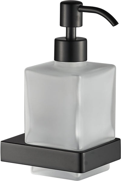 Distributeur de savon Plieger Altea – mural – noir mat