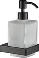 Distributeur de savon Plieger Altea – mural – noir mat