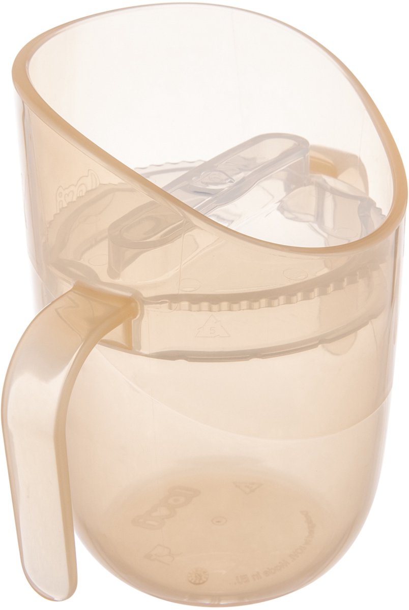 Difrax Lovi Genius Practice Cup - 130 ml 150 ml - rose - 1 pièce