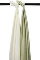 Lange Meyco baby uni - paquet de 2 - hydrophile prélavé - olive douce naturelle - 120x120cm