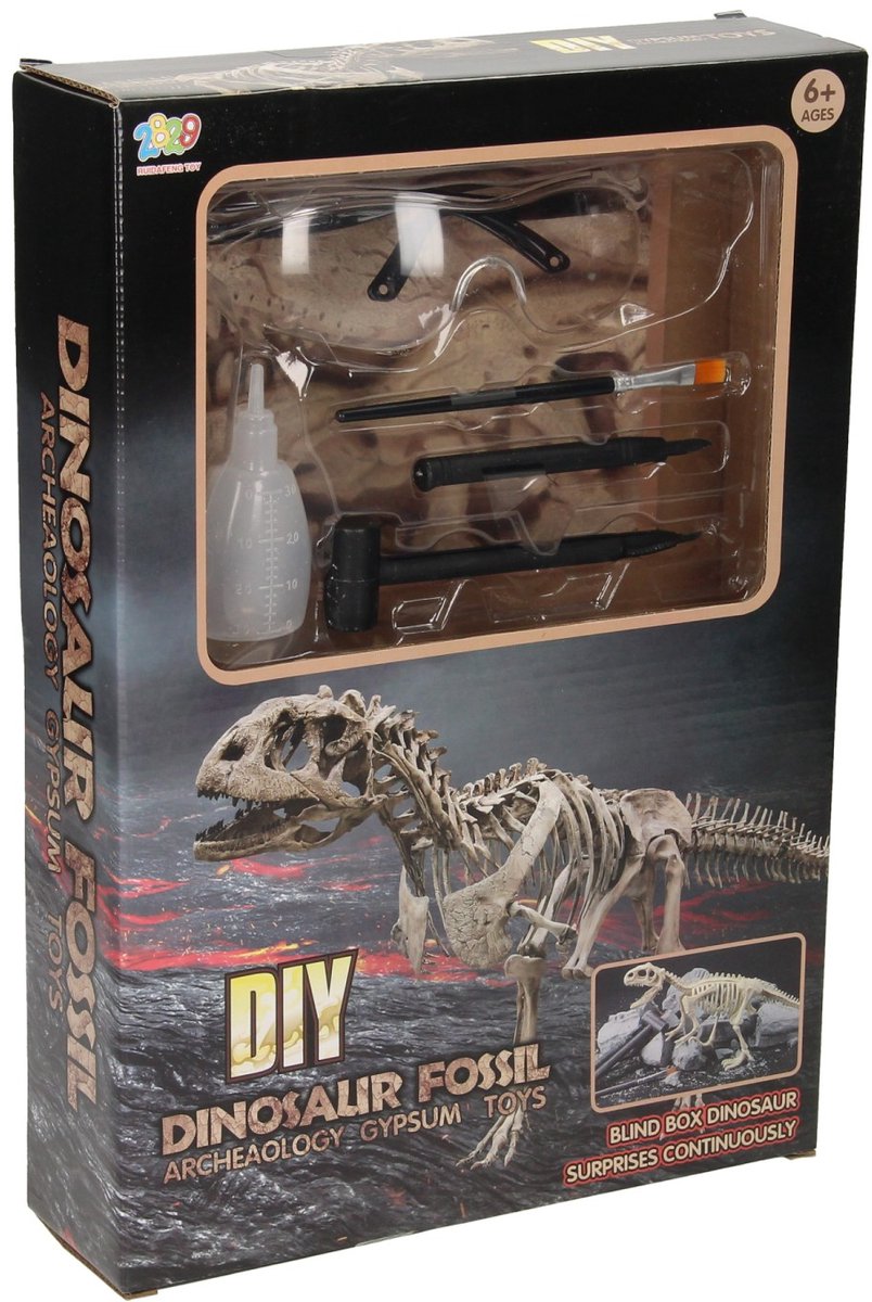 Déterrer des fossiles de dinosaures