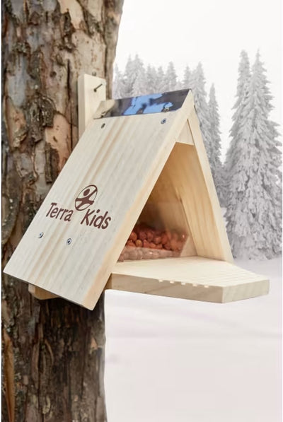 Haba kit de construction maison d'alimentation pour écureuils Terra Kids - jouets créatifs.