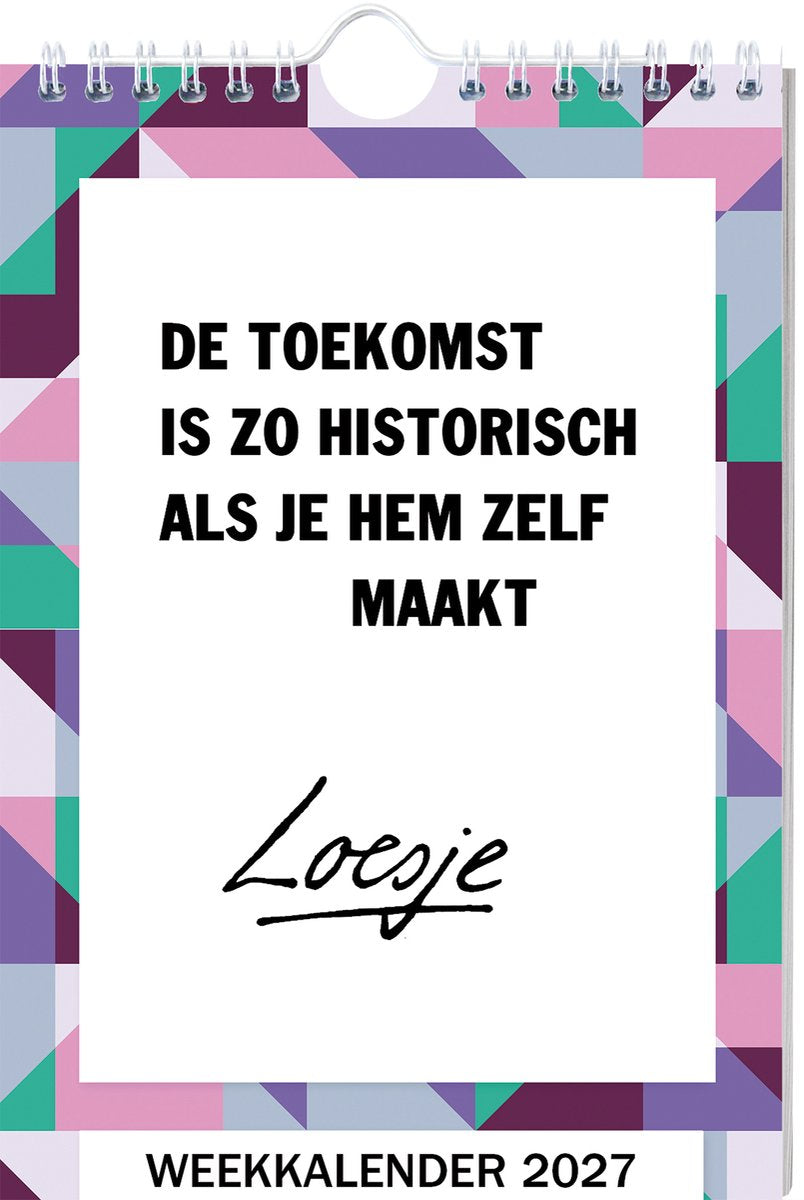 Calendrier hebdomadaire Loesje - 2027