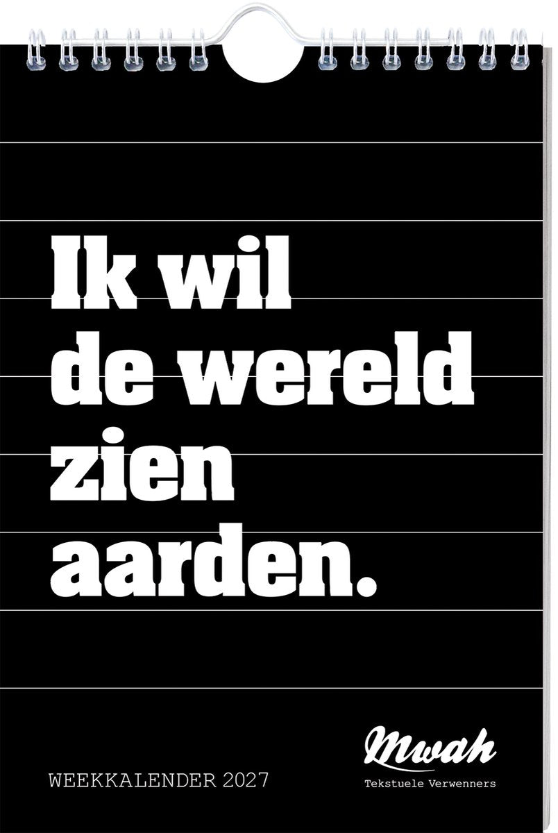 Meh calendrier hebdomadaire - 2027