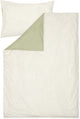 Housse de couette Little Dutch - vert - essentiels - feuilles de bleuet