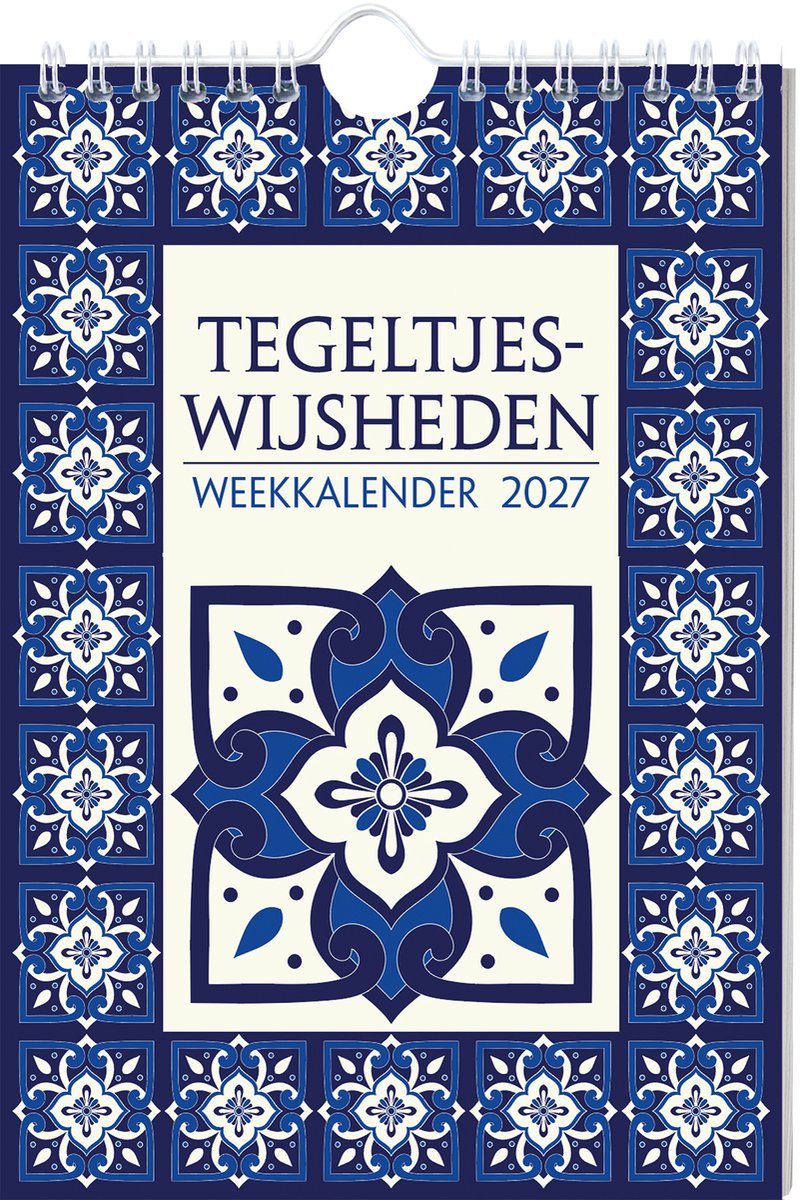 Calendrier hebdomadaire de sagesse en tuiles - 2027