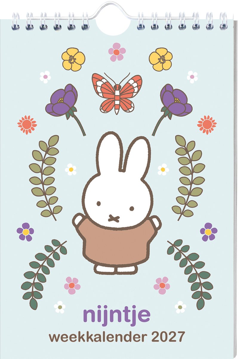 Calendrier hebdomadaire Miffy - 2027