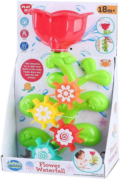 Jouer à des jouets de bain fleurs pastmolen