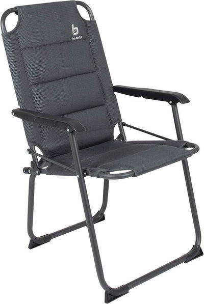 Bo-camp - chaise - copa rio - classic air - rembourré - gris