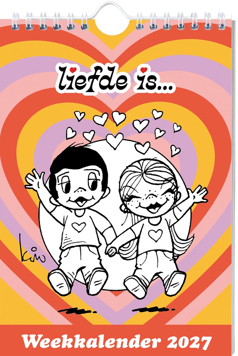 L'amour c'est... calendrier hebdomadaire - 2027