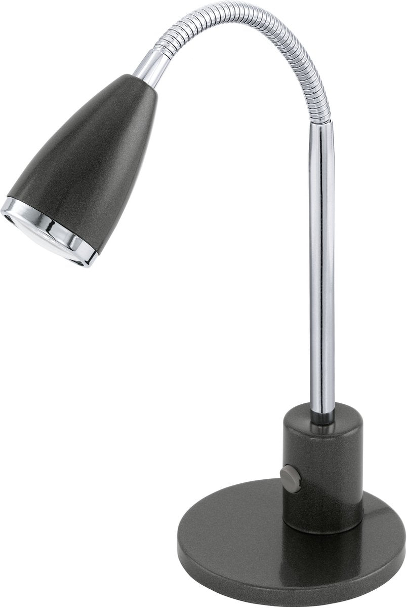 Lampe de table Eglo renard - gu10 - 32 cm - anthracite