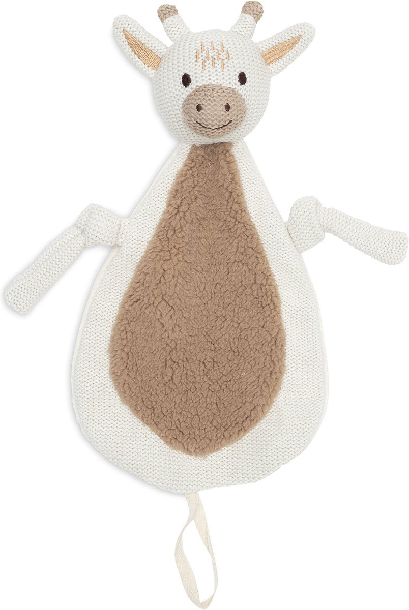 Jollein sucette en tissu girafe