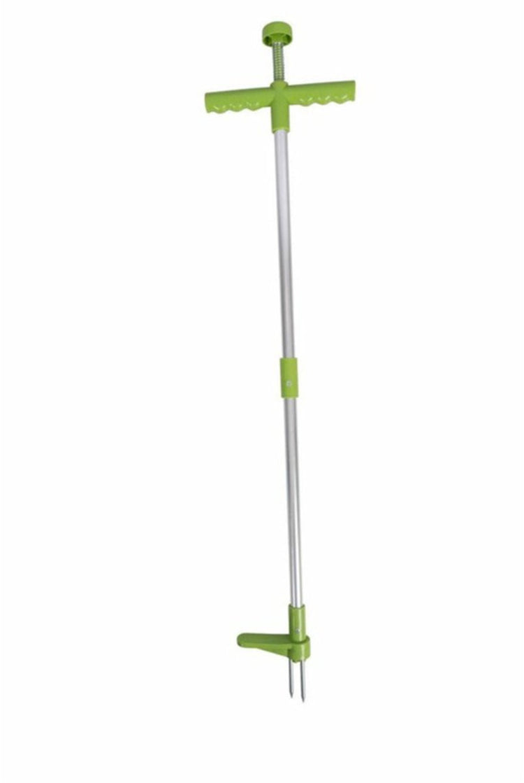 Désherbant Kinzo – désherbant avec manche long – 100 cm – avec 3 dents en métal