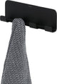 Col Tigre - crochet porte-serviette multi - sans perçage - ruban adhésif 3m - noir