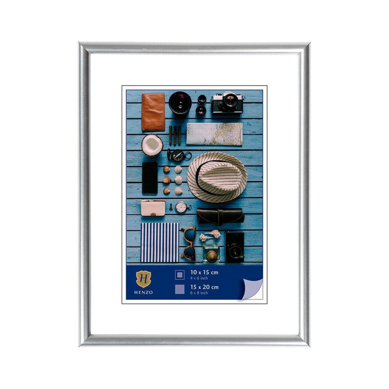 Henzo cadre photo napoli 15x20cm argent