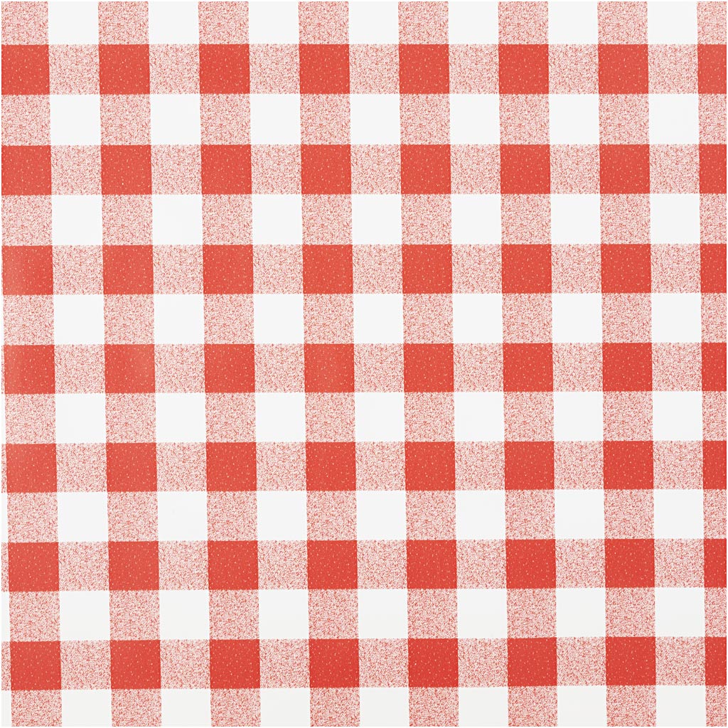 Serviette de lavage, fenêtre, b: 140 cm, rouge, blanc, 20 m 1 rouleau