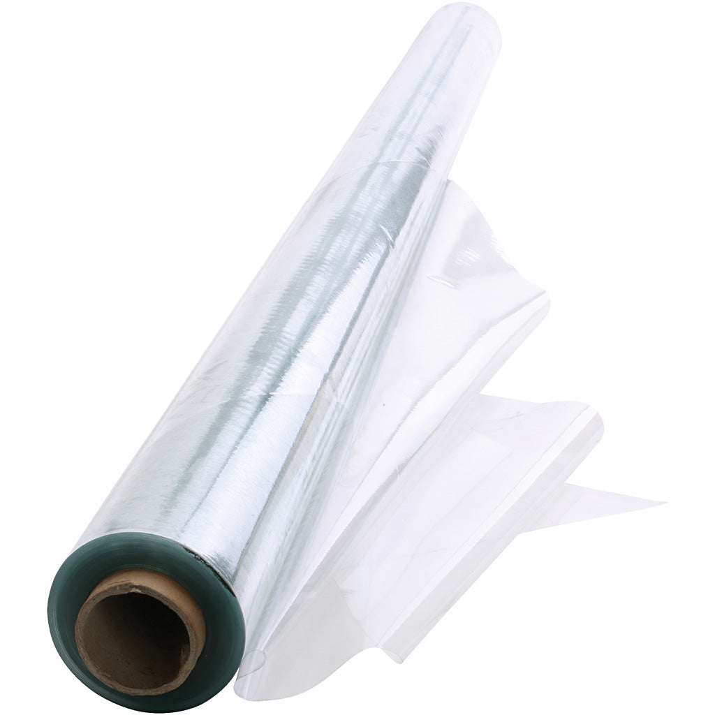Lavette, l: 140 cm, transparente, 20 m 1 rouleau