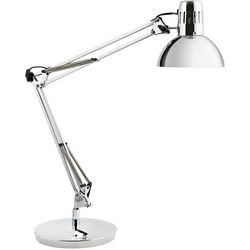 Lampe de bureau alba archifluoch argent 15w