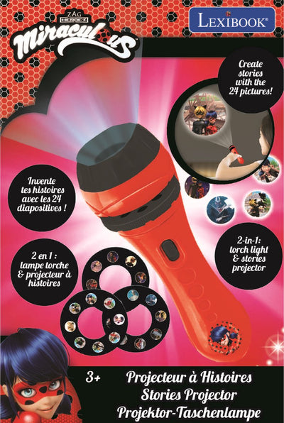 Lexibook projecteur à histoires et lampe torche miraculeuse