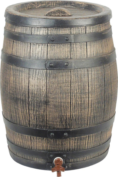 Nature Nature Rain Barrel avec look en bois 50 L 38x49,5 cm Brown