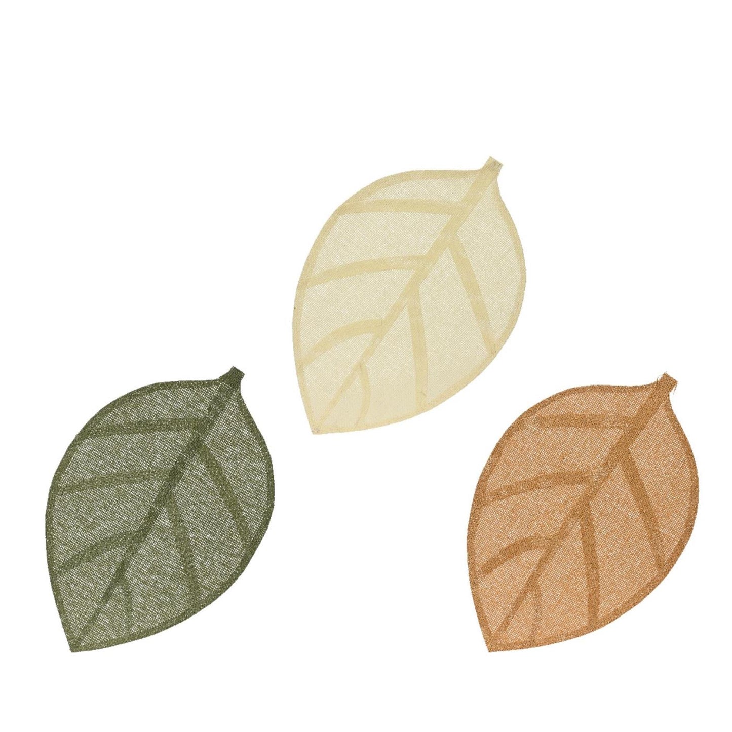 Set de table Decoris forme feuille 46,5cmx30cm