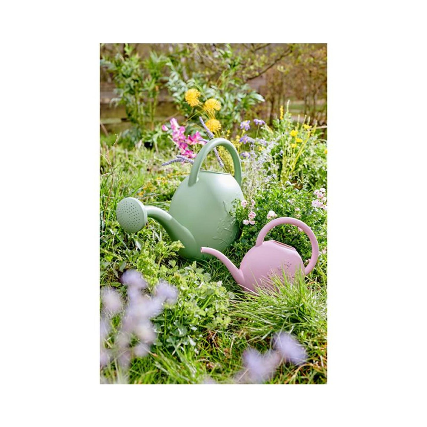 Decoris arrosoir plastique vert clair 9l extérieur