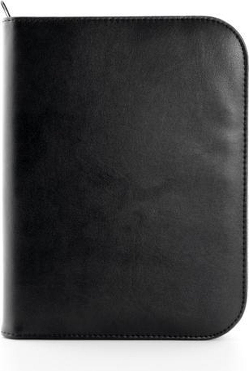 Conférencier Alassio - corniglia - a5 - cuir artificiel - noir - ju-30144