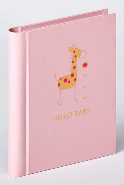 Walther ma-148-r bébé animal - mini album - format 13 x 16 cm - 30 photos 11,5 x 15,5 cm - rose