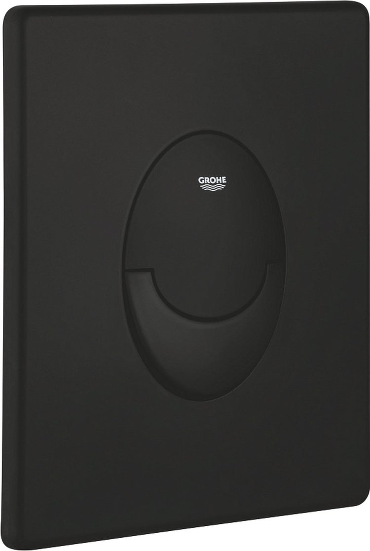 Plaque de commande de démarrage Grohe - noir mat