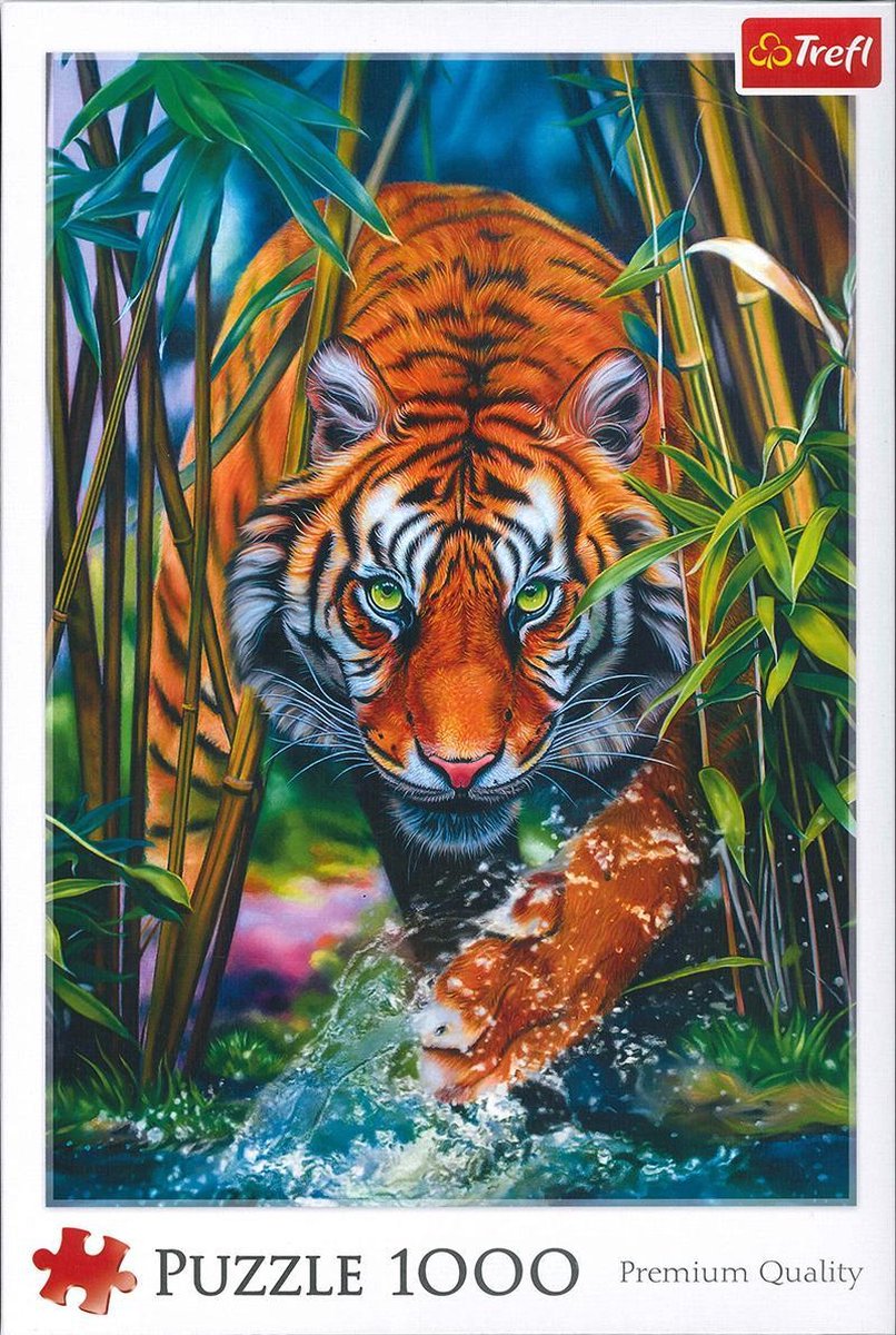 Tigre de Trefl, puzzle 1000 pièces