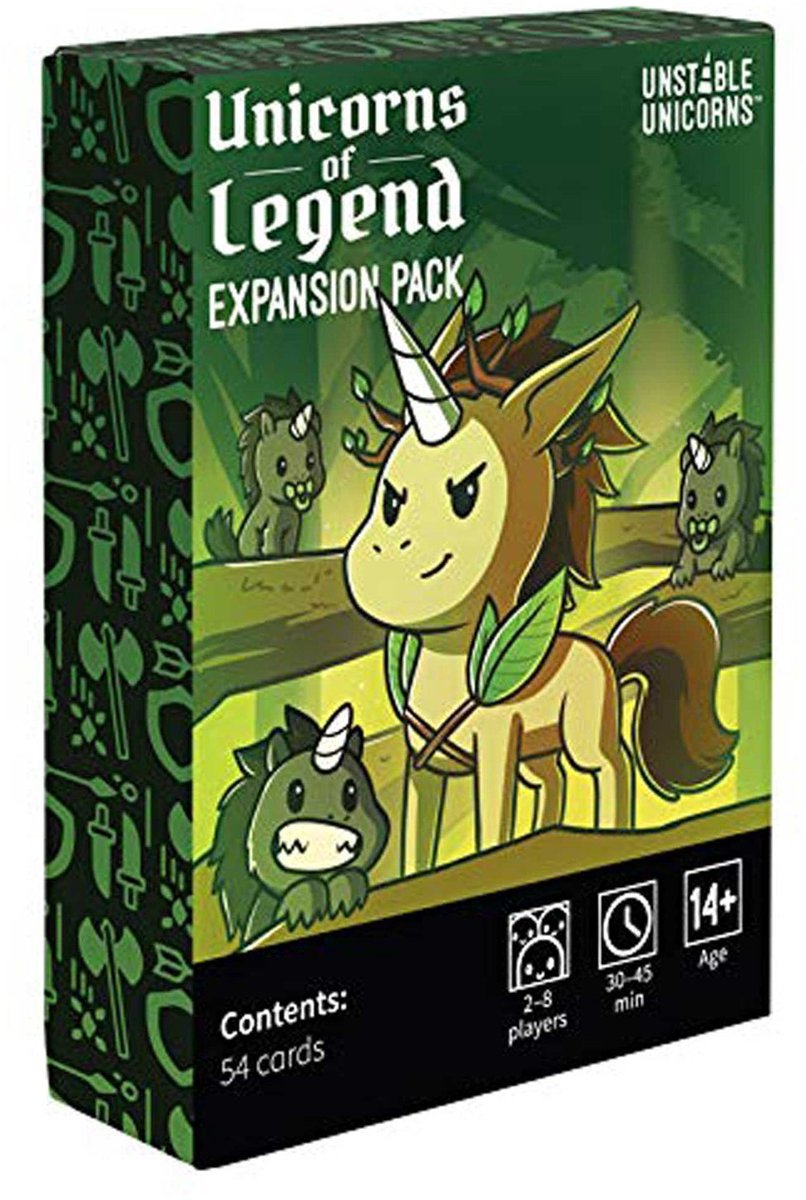 ASMODEE UNICORNS INSTABLE: UNICORNS OF LEGEND Expantion PA