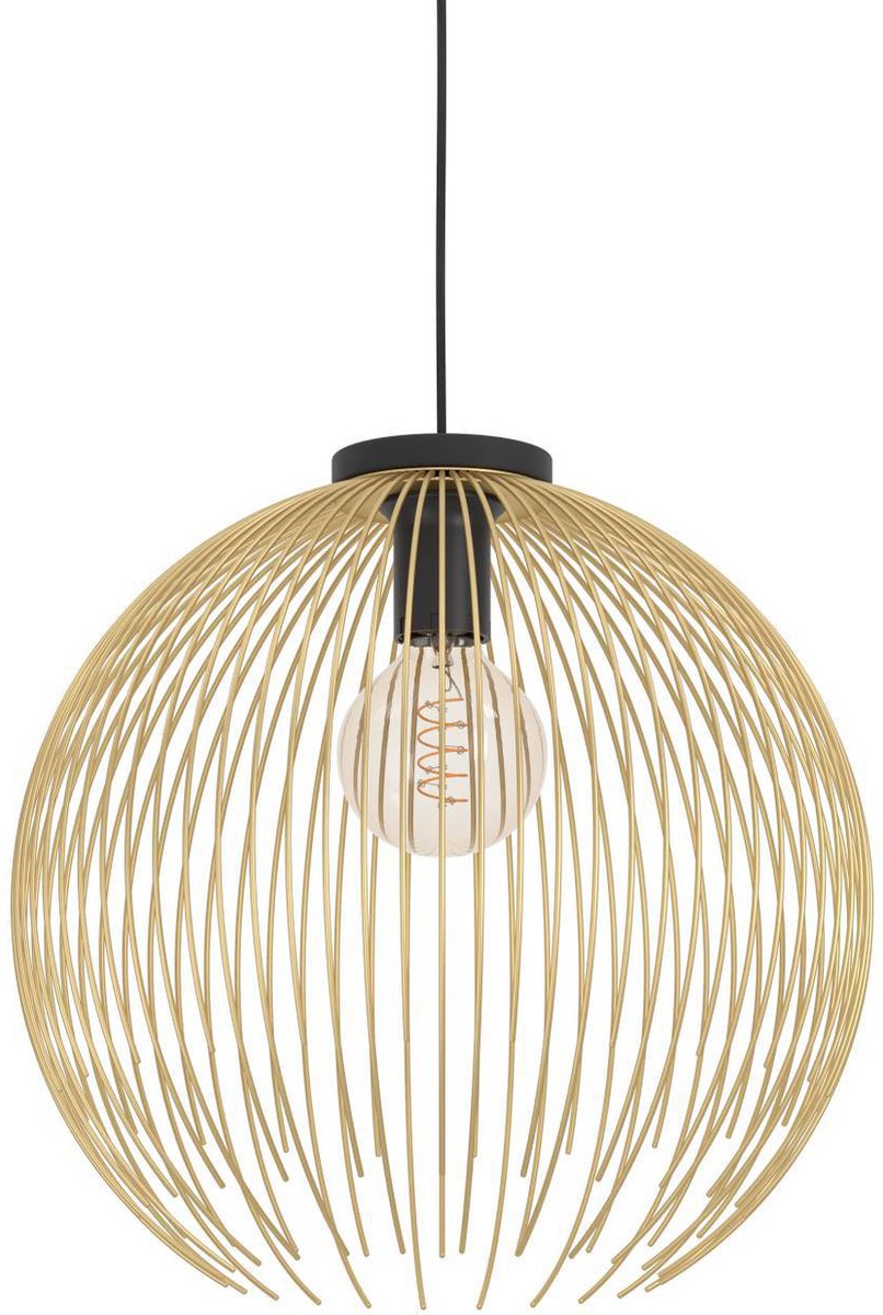 Lampe à suspension Eglo venezuela - e27 - ø 40 cm - or