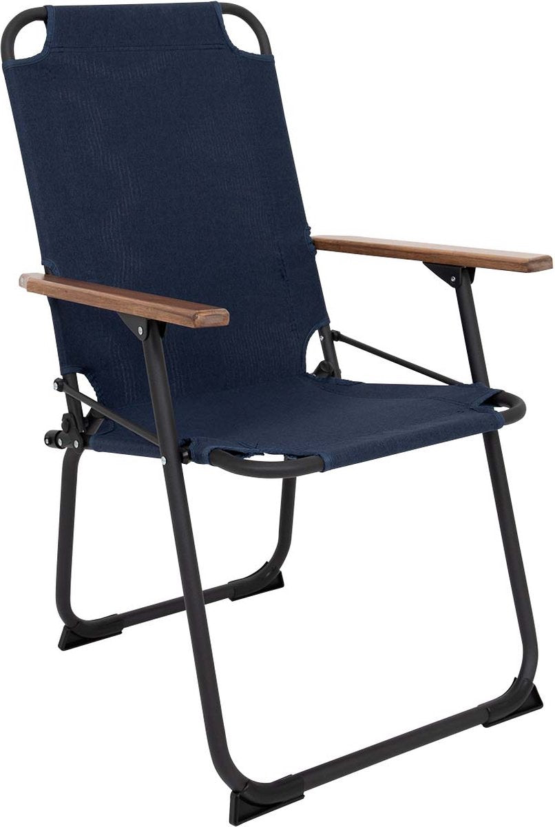 Bo-camp - industriel - chaise - bushwick - m - bleu