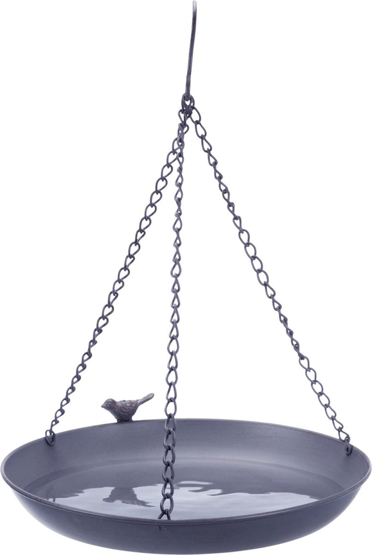 Trixie bain d'oiseaux suspendu gris 30x30 cm 2200 ml
