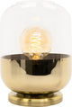 Lampe de table Eglo maryvilla - e27 - ø 17 cm - or - classique - rétro - vintage