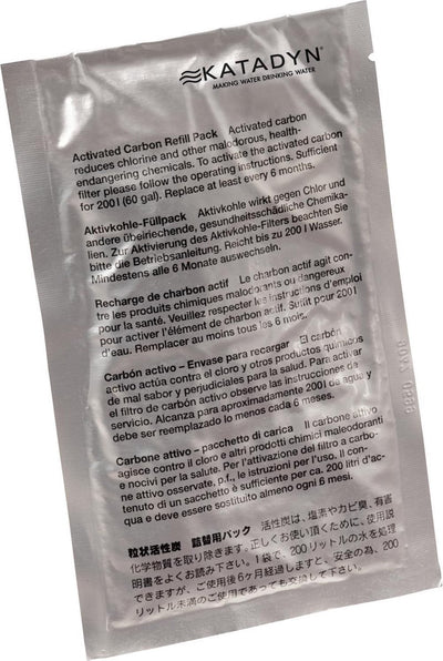Pack de recharge de filtre Katadyn vario carbone
