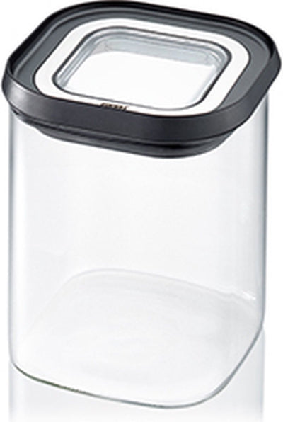 Récipient de conservation Gefu – 900 ml – verre borosilicate – empilable hermétiquement