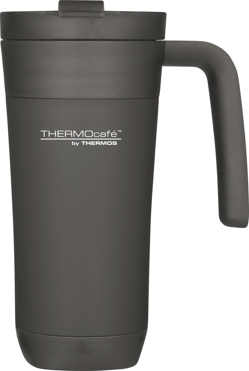 Tasse isotherme thermos - tasse de voyage - 425 ml - noir
