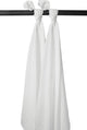 Lange Meyco baby uni - pack de 2 - hydrophile - blanc - 120x120cm