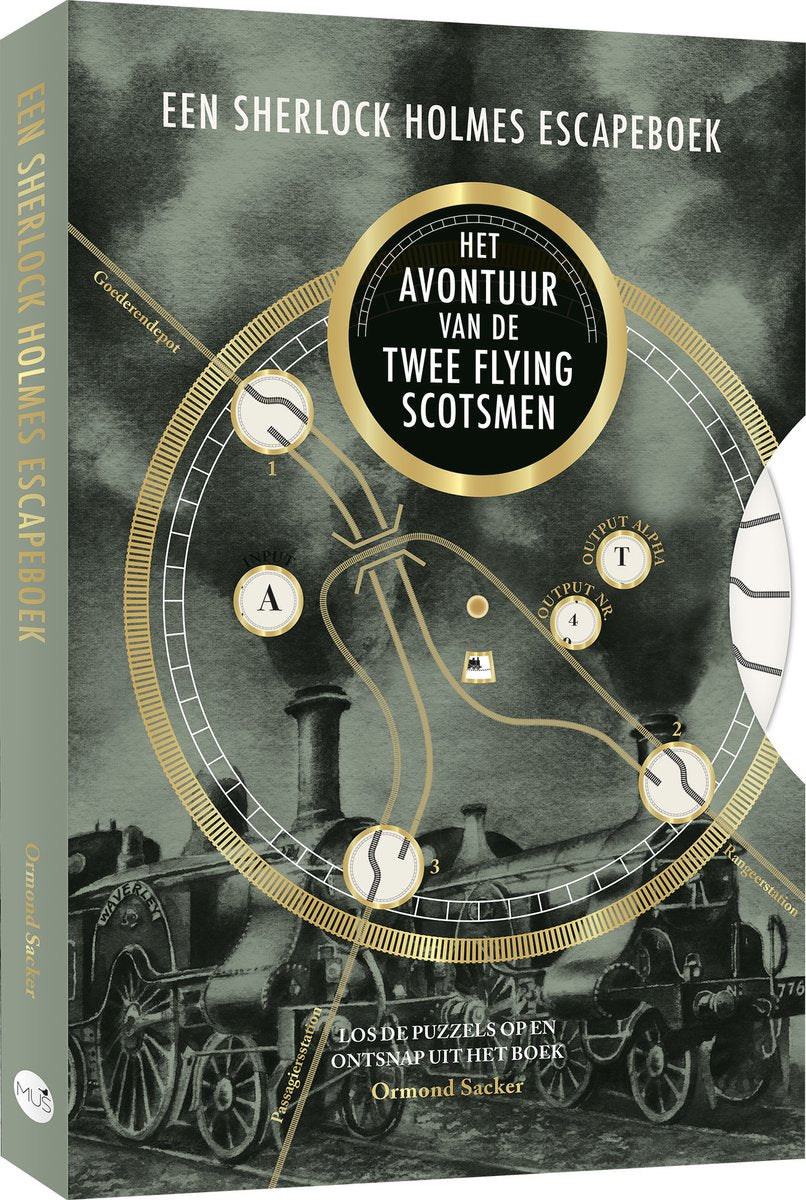 Bbnc éditeurs un livre d'évasion Sherlock Holmes - l'aventure des deux Flying Scotsmen